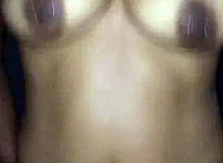 Amateur babe rides in cowgirl with big tits bouncing leading to accidental creampie finish