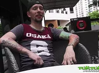 you think this fresh thai teen can handle big cock cumshot on her petite face?