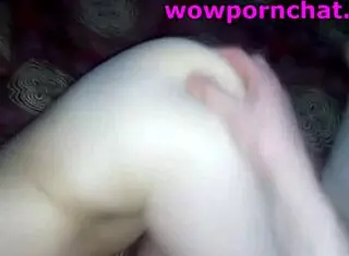 this russian couple dives into homemade webcam sex with the brunette giving a huge handjob and blowjob leading to cumshot in their casual home setup.