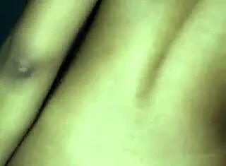 Amateur babe rides in cowgirl with big tits bouncing leading to accidental creampie finish