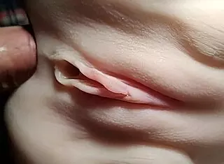Crisp close-ups show double penetration fucking with shaved pussy and toys on sexy doll!