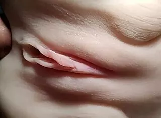 Crisp close-ups show double penetration fucking with shaved pussy and toys on sexy doll!