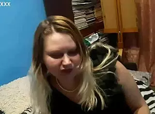 This chubby neighbor teases men in chat rooms with her big natural tits and shaved pussy sometimes she hooks up for fucking
