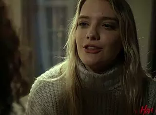 I Feel So Connected Watching Blonde and Ebony in Lesbian 3some with Fingering and Face Sitting