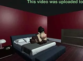 Boyfriend's friend drops by and things heat up fast.