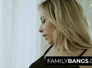 twerking sister gets screwed for slutty behavior by brother