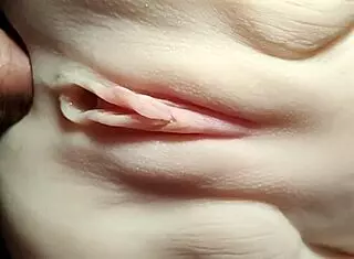 Crisp close-ups show double penetration fucking with shaved pussy and toys on sexy doll!