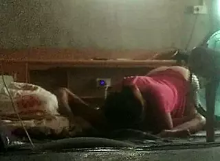 Fucking wildly in public with rough creampie action outdoors.