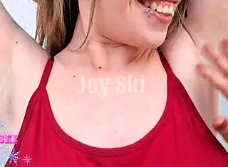 my step sister shaved my armpits in a way that really turned me on, with that barefoot fetish and lesbian kissing on the outdoor bed