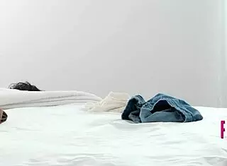 brunette mommy joins taboo family 4some where values twist into kinky fantasies