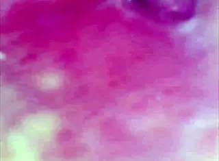 Real Pussy Orgasm Contractions With Cum Inside Under Microscope