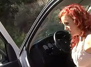 curvy redhead Shannon Kelly enjoys intense encounter with large partner in missionary and doggystyle positions