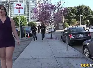 Virgo Peridot takes on huge black cocks for intense double penetration. She handles monster sizes in anal interracial action with ease.