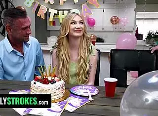 Deviant stepdaddy, deflower your innocent teen 18+ stepdaughter right on her 18th birthday!