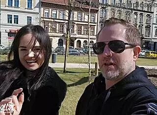 First Anal for Cute Babe Olivia Zlota with Hardcore Rimming and Cum in Mouth