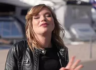 Luth Belle Blonde Thirsty For Cocks In Natural Tits Lingerie And Stockings