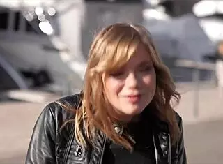 Luth Belle Blonde Thirsty For Cocks In Natural Tits Lingerie And Stockings