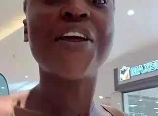 that nigerian bitch masturbates in west hills mall bathroom