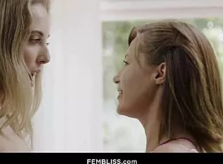 Lesbian Strap-On Action With Carolina Sweets And Millie Morgan