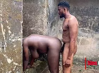 Big Bro, Fuck This Village Girl's Big Ass and Tits Outdoor on the Ranch!