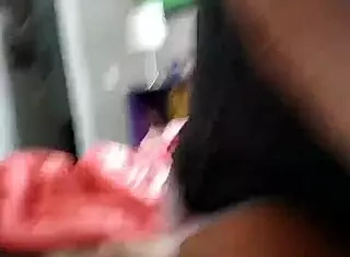 he loves getting that sloppy head from the interracial milf slut. then she rides him hard as a housewife cougar.