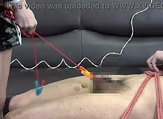 Think you can handle this? Japanese femdom mero dominates with cbt facesitting and bondage on bound guy?