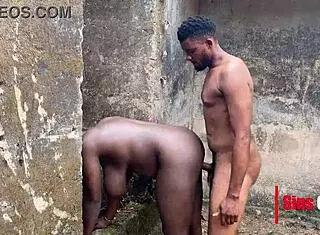 Big Bro, Fuck This Village Girl's Big Ass and Tits Outdoor on the Ranch!