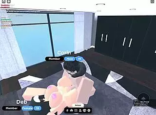 She bent over in the condo for rough doggystyle pounding.