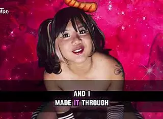 Bouncy tits faphero features exotiqfox as the solo gooner girl masturbating her ass on your cock in homemade high definition comic game.