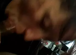 Blowjob skills shine with mommy sucking in Caribbean scene