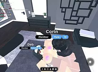 She bent over in the condo for rough doggystyle pounding.