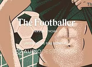 fucked hard by athlete in locker room during journalist's sexy interview with arrogant football star