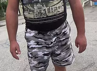 hairy claudia explores the forest of pontedera with italian amateur vibes in nature