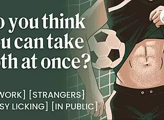 fucked hard by athlete in locker room during journalist's sexy interview with arrogant football star