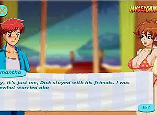 hey, that funny summer game with hentai anime comic vibes just keeps getting better and more wild