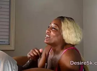 Ebony Milf Rides Huge Black Cock In Homemade Reverse Cowgirl Sex Tape