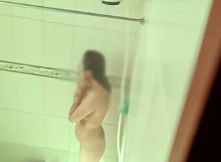 I secretly recorded the nurse from Monterrey institute using hidden camera in bathroom