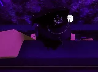 girlfriend moans loud as i cum hard inside her during intense roblox doggystyle session.