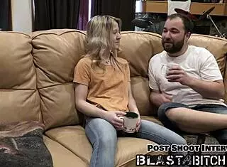 stacy shepard takes deep missionary pounding with creampie finish in pov behind-the-scenes action