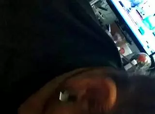 Blowjob skills shine with mommy sucking in Caribbean scene