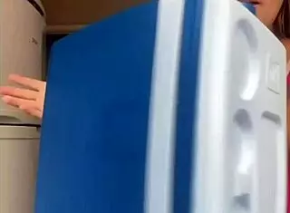 Husband caught me washing the balcony in a bikini.