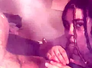 Oh gosh, i love feeling your big black cock get so hard in my mouth during this nasty pov blowjob