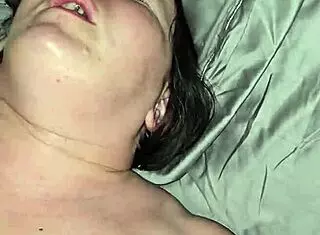 Camping creampie with milf ass action