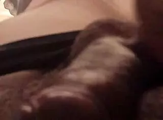 Teasing masturbation contrasts with her irresistible allure