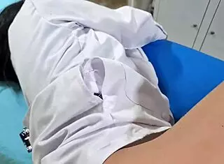 Italian Doctor Nympho Gets Hot And Heavy With Her Best Friend's Husband In Office Encounter