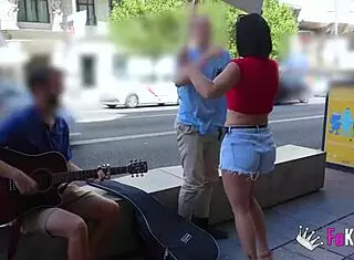 No summer without a kiss from sexy mature Sandra. she craves random men for quick outdoor riding today.