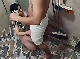 My perverted step-cousin is recording me while I'm washing and I end up sucking him off 'cause he's my fav step-cousin