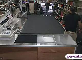 Customers Wife Railed By Pawn Keeper In The Back Office
