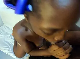 Fun Size Cumslut Takes Big Black Cock Deepthroat and Facial Cumshot on Spring Break Holiday