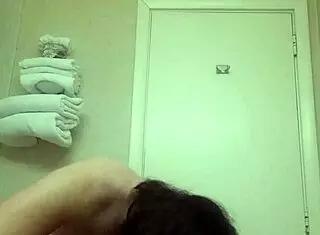 tranny strip tease... oh wow, teasing in panties 😏